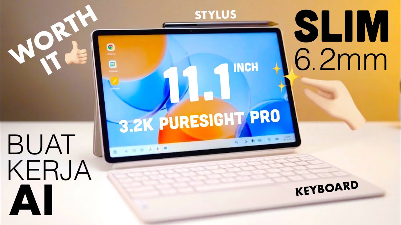 Lenovo Bikin Tablet? Lenovo Yoga Tab!! Tablet AI Yang Tipis!