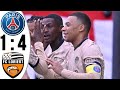 Lorient vs PSG | paris saint germain vs Lorient | kylian mbappe goal , dembele goal , Ligue1 2024