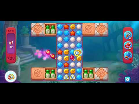 Fishdom Hard Level 10698, Can't Win without Using Diamonds 😭