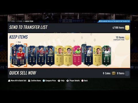 I Packed THE BEST GK in the Game from 85+ x10 Upgrade Pack Futties Team 6 -  FIFA 23 Ultimate Team