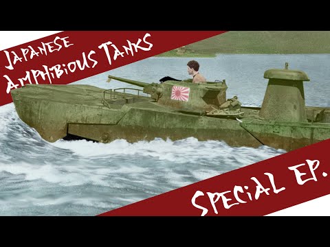Japanese Amphibious Tanks