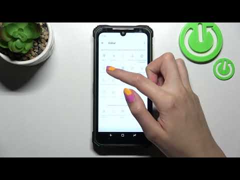 Cómo editar el panel de control en DOOGEE S86 Pro
