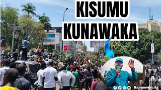 Kisumu Streets Flooded with Grief 😭 | Kenyans Mourn Raila Odinga’s Passing