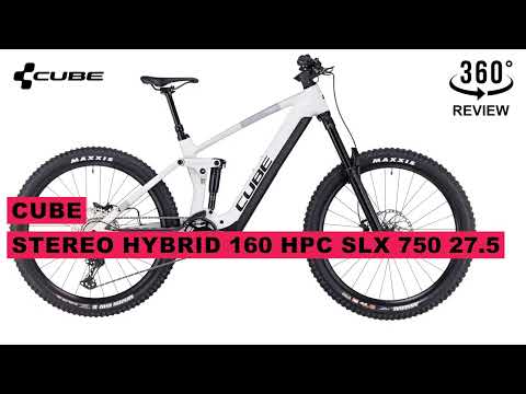 CUBE Stereo Hybrid 160 HPC SLX 750 27.5