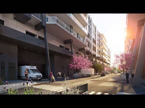 MARINE LANDING - Smart Industrial / Office in South Vancouver (Animation)