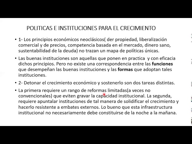 Vídeo relacionado con UNA ECONOMÍA, MUCHAS RECETAS La globalización, las instituciones y el crecimiento económico: La Globalizacion, Las Instituciones Y El Crecimiento ... and Economic Growth (Economia (fce))