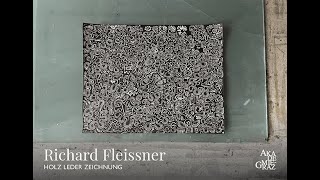 Richard Fleissner - HOLZ LEDER ZEICHNUNG