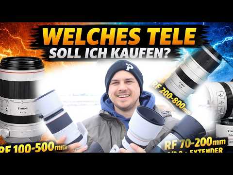 Which telephoto lens should I buy? Canon RF 200-800mm or RF 100-500mm L IS or RF 70-200mm L IS Z ...