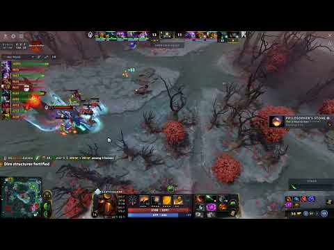Miracle's Earthshaker - in his 3-man Echo Slam to save Saberlight | DreamLeague Season 20 #dota2