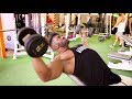 Sergi Constance LA - Spain , entrenamiento pectoral - Chest Lagged Workout