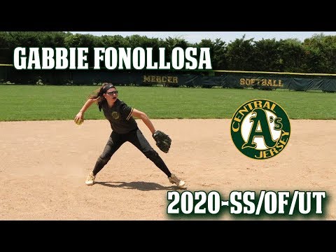2020-SS/OF/UT Gabbie Fonollosa Softball Skills Video