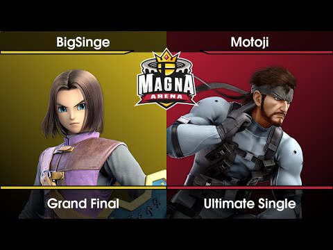 Magna Arena #106 Grand Final - BigSinge (Hero,Ganondorf) Vs. Motoji (Snake,Ganondorf) SSBU Ultimate