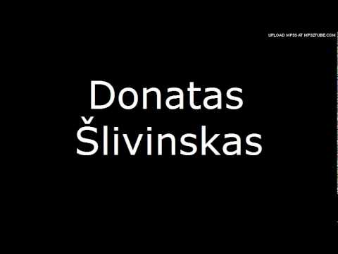 Donatas Šlivinskas - Paskutiniam skambuciui