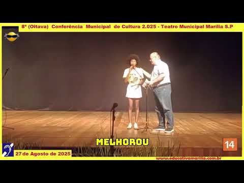 Tv Educativa na 8ª Conferência Municipal de Cultura Juliana Alves Escurecendo a questão