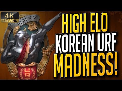 HIGH ELO KOREAN URF MADNESS IN 4K 120FPS!