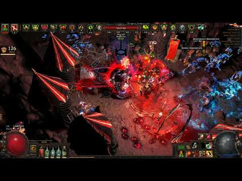 POE 3.8 Blight Blade Flurry Gladiator Delve Showcase