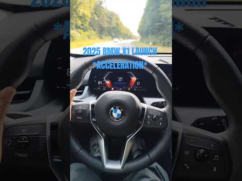 2025 BMW X1 sDrive 18d (150 PS) *ACCELERATION* #launch #acceleration #bmw #catchingcars #shorts