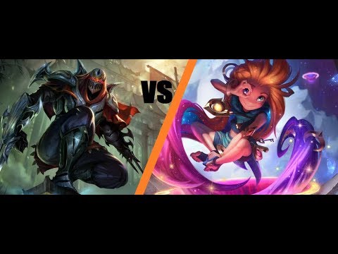 Zed Vs Zoe  -  Zed Ulti