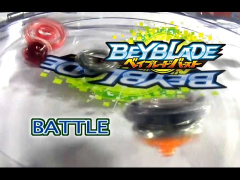 Beyblade Burst  ベイブレードバースト  B-44 Holy Horusood .U.C VS B-35 Storm Spriggan Knuckle Unite