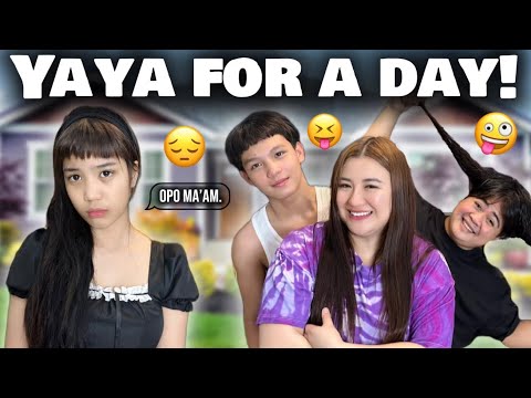 YAYA FOR A DAY SI BUNSO | FAMILYAY 