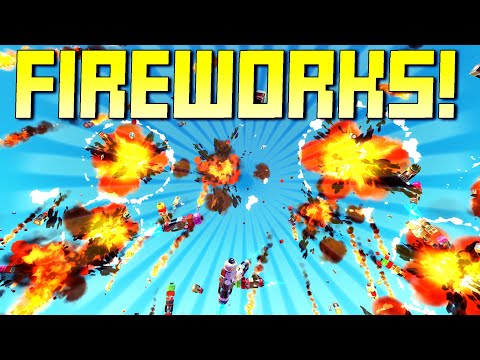 We Searched for "Fireworks" on the Workshop to End 2020 Already! - Scrap Mechanic Workshop Hunters