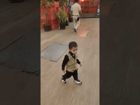 Vihaan Sharma  playing in mall