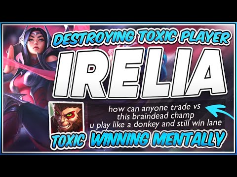 Wickd's Irelia made the enemy EMOTIONALLY Unstable