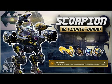 [WR] 🔥 Scorpion w/ Ultimate ORKAN Gets 700,000 HP – Mk3 Gameplay | War Robots