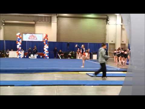 Cailyn Adams at the Nadia Comaneci International Invitational