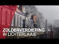 Flinke brand Jan van Galenstraat