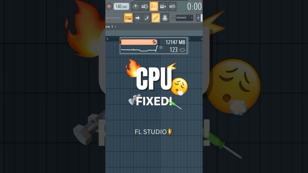 How to fix FL Studio high CPU 👀💯