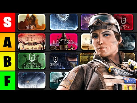 I Ranked *EVERY* R6 Season (Tier List)