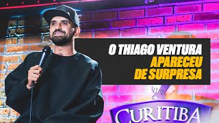 THIAGO VENTURA APARECE DE SURPRESA NO CURITIBA COMEDY CLUB - VÍDEO INÉDITO - STAND UP COMEDY