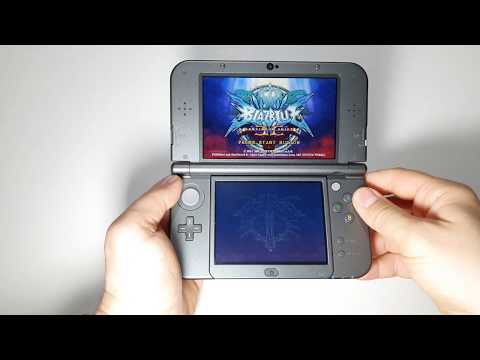 BlazBlue: Continuum Shift II Nintendo 3DS handheld gameplay