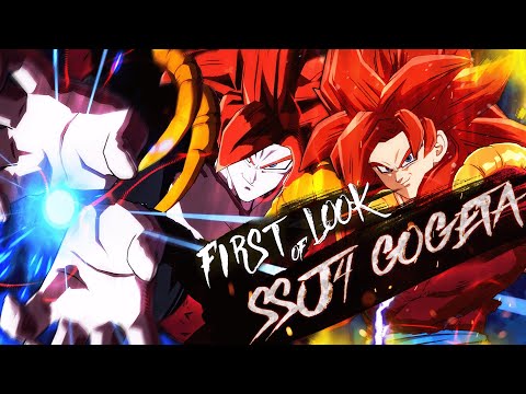 【DBFZ】 Fenritti SSJ4 Gogeta First look!! 【DBFZ Pro Replays】