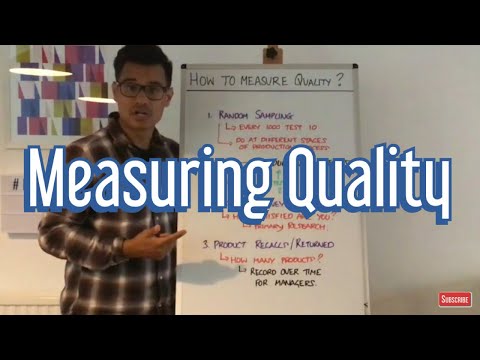How to measure quality?