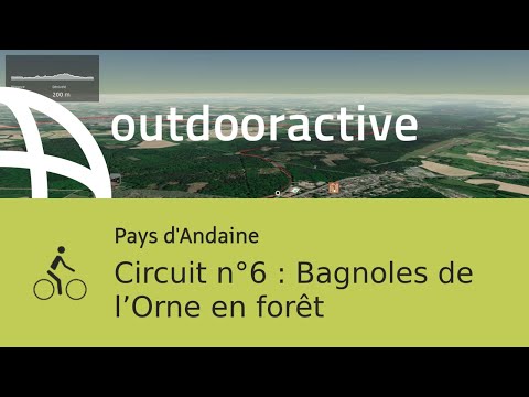 parcours VTC - Pays d'Andaine: Circuit n°6 : Bagnoles de l’Orne en forêt