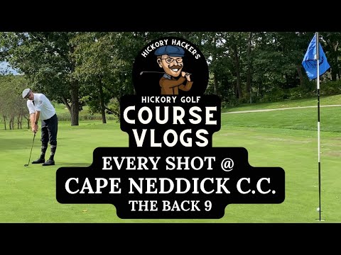 Cape Neddick Country Club with Hickory Golf Clubs, Part 2 - Course Vlog #21