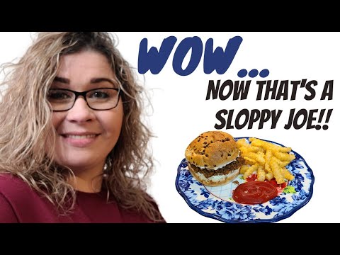 WOW....WHAT A SANDWICH || PIONEER WOMAN SLOPPY JOES ||...