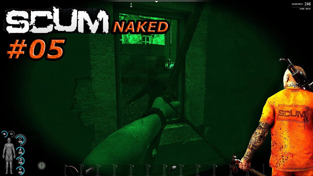#NakedSurvival Part 05 - SCUM german Gameplay #NakedSurvival #Survival #SCUM Naked Survival