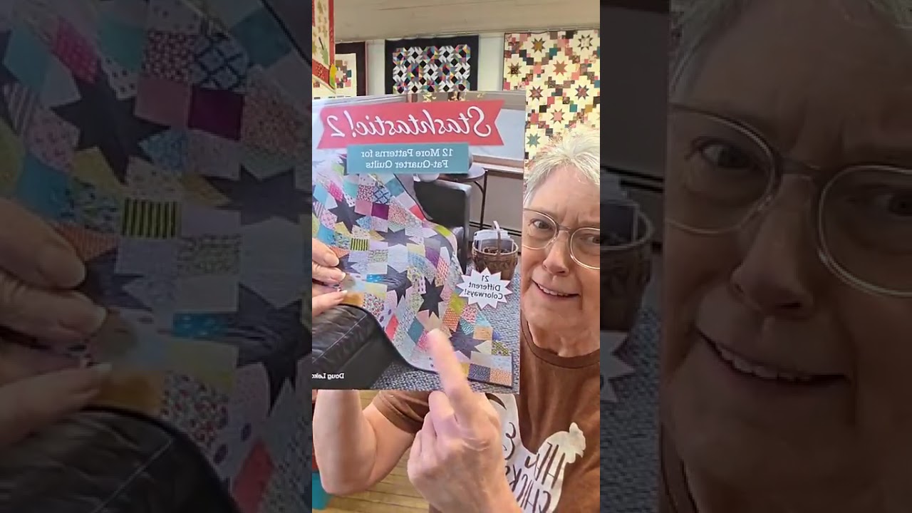 2 New Quilt Kits Revealed! Lori Holt Sparkle & Between the Pages Smudge Quilt | Riley Blake Designs