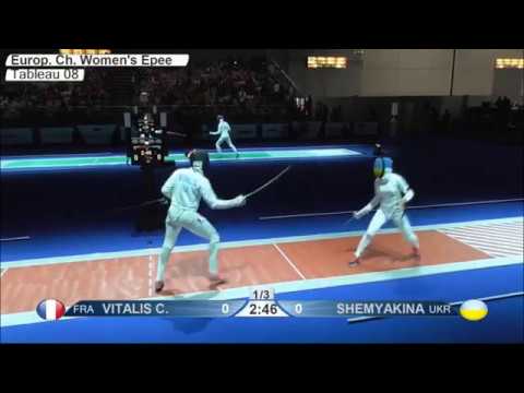 CE ED Düsseldorf 2019 - 1/4 Vitalis (FRA) vs Shemyakina (UKR)