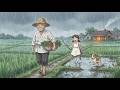 Rainy Village Kitchen To Hot Chulha Indian Monsoon Cooking ️ Studio Ghibli Style ASMR