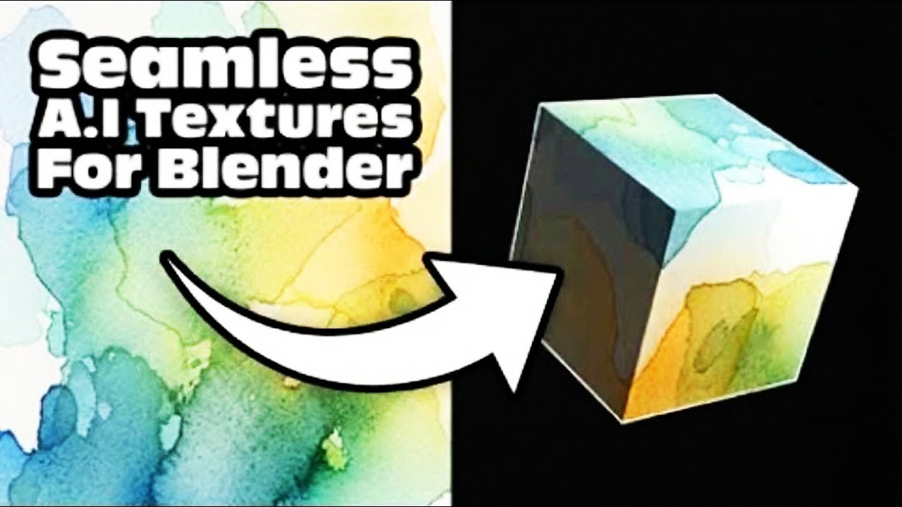 How To Create Seamless A.I Textures (For Blender)