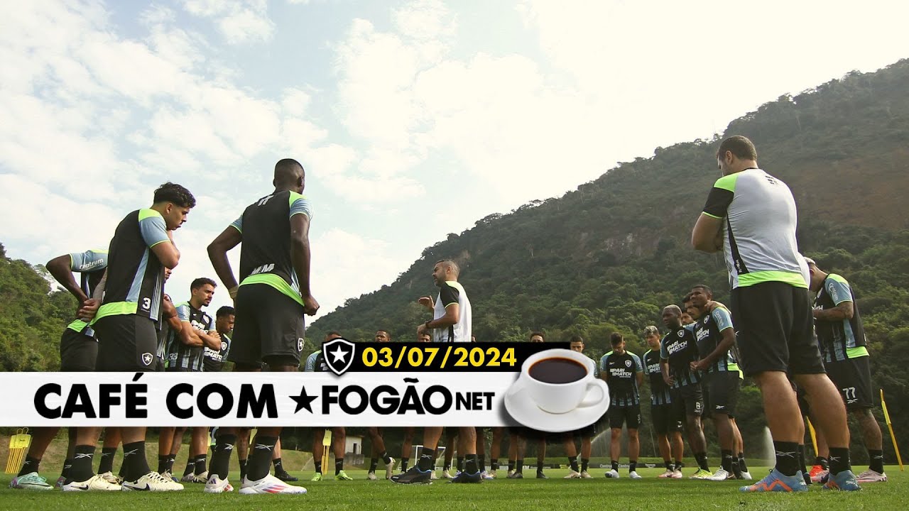 LIVE CAFÉ COM FOGÃONET | Botafogo enfrenta Cuiabá e visa se manter no topo da tabela