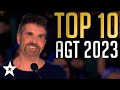 America's Got Talent 2023: Top 10 BEST Auditions!