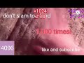 Slam The Floor 1 048 576 Times Part 1