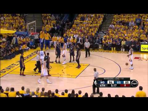 NBA, playoff 2015, Warriors vs. Pelicans, Round 1, Game 2, Move 51, Omer Asik, foul