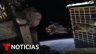 Caminata espacial de dos astronautas en la Estación Espacial Internacional (Audio en Inglés)