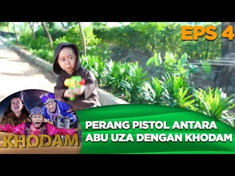 Perang Pistol Air Antara Khodam Dengan Abu Uza - Khodam Eps 4